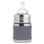 Pura Babyflasche 150 ml Weithalssauger Slate | .