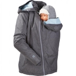 mamalila padded winter jacket for two Ice-grey | XL