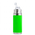 Pura Trinkhalm Isolierflasche 260 ml Green | .