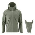 mamalila Softshell-Tragejacke Männer Allrounder Agave | M