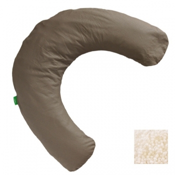 Cover for Snake spelt for pillow with banana form Brown | .