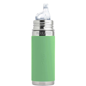 Pura Sippy Bottle 260 ml Insulated Moss | .