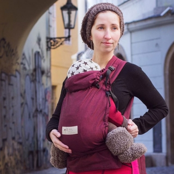 Storchenwiege BabyCarrier Bordeaux | .