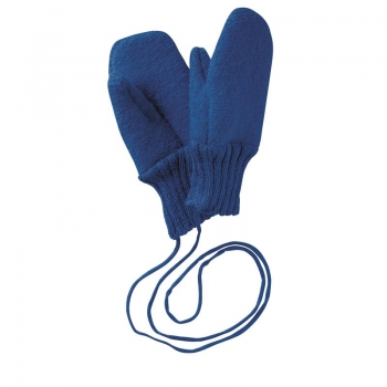 Disana Gants en laine bouillie Marine 04 | 1