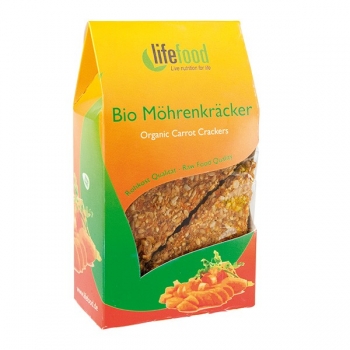 Organic Carrot Crackers 