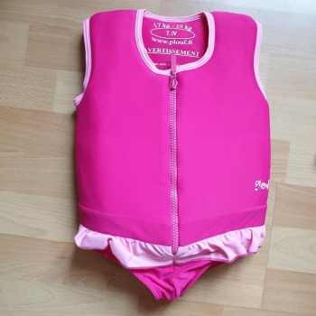 Plouf Floating Swimsuit Starlette Pink 