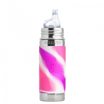 Pura Trinklern Isolierflasche 260 ml PinkSwirl | .