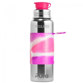 Pura bouteille Sport  isotherme 650ml Thermos PinkSwirl X | .