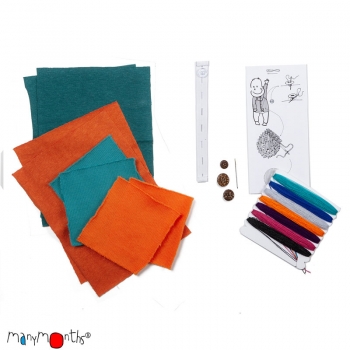 ManyMonths Natural Woollies Repair Kit FestiveOrange/RoyalT | .