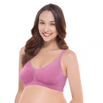 Bravado! Seamless Yoga Pink Heather | M