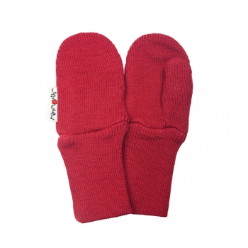 ManyMonths cuff mittens Raspberry Red | M/L