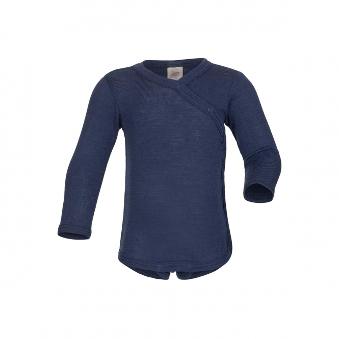 Engel Body Wool/Silk long sleeve Marine 33 | 62/68