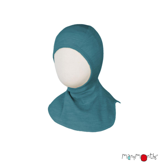 ManyMonths Wool Elephant Hood Sea Grotto | L/XL