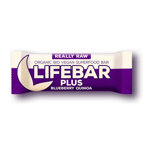 Bio Lifebar Plus - Blaubeere + Quinoa 