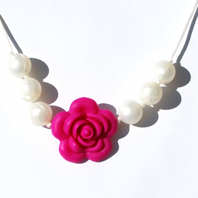 Collier d'allaitement Rosa Perle | .